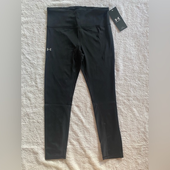 NWT Under Armour Breathelux Ankle Legging, black, size M - Picture 3 of 8